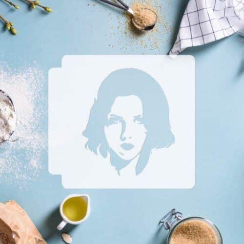 Black Widow Scarlett Johanson Head 783-G001 Stencil