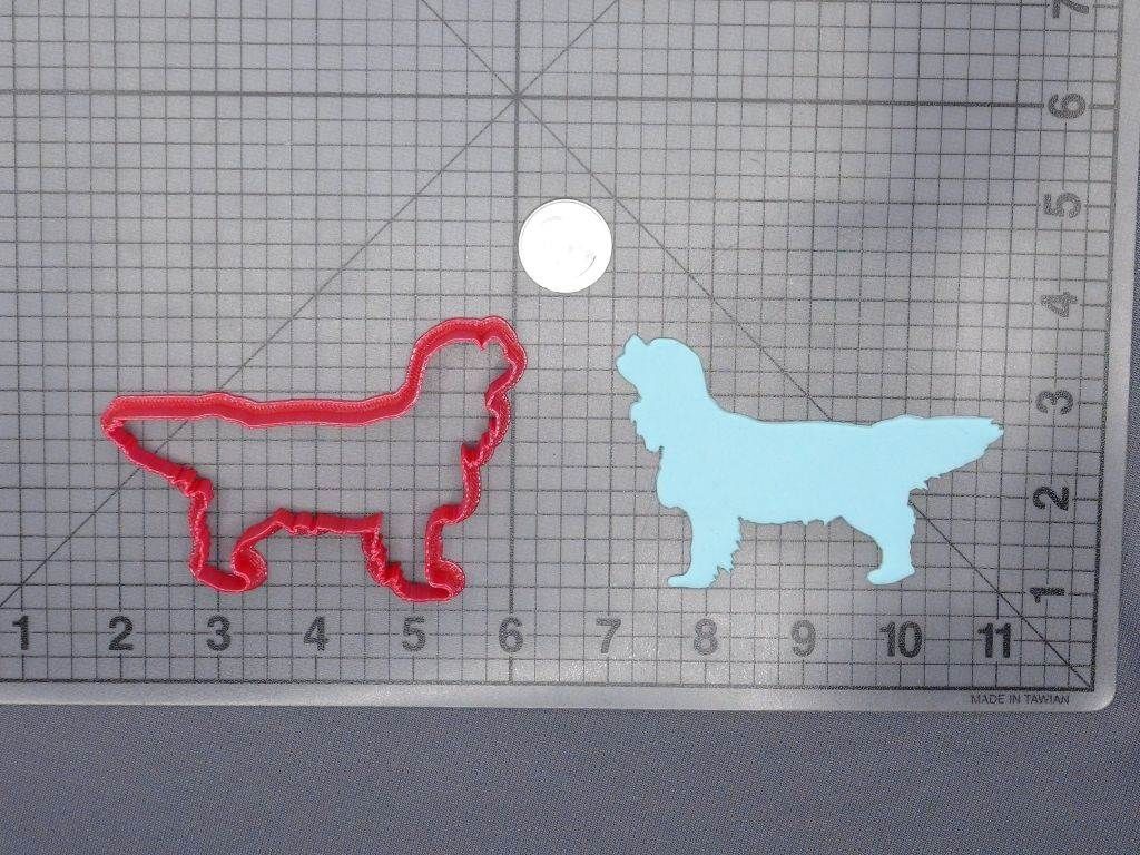 Cavalier King Charles Spaniel Dog Body 266-G362 Cookie Cutter Silhouette