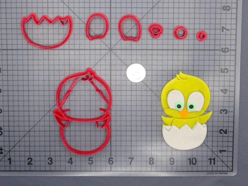 Chick in Egg 266-G459 Cookie Cutter Set