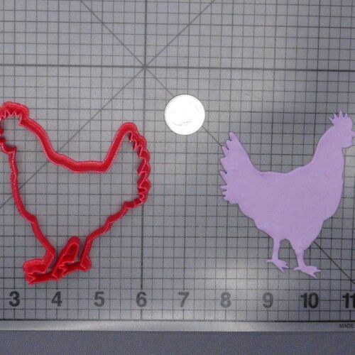 Chicken 266-G532 Cookie Cutter Silhouette