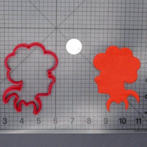Clown Head 266-G462 Cookie Cutter Silhouette