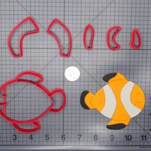 Clownfish 266-G367 Cookie Cutter Set
