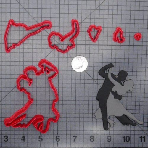 Couple Dancing 266-G526 Cookie Cutter Set