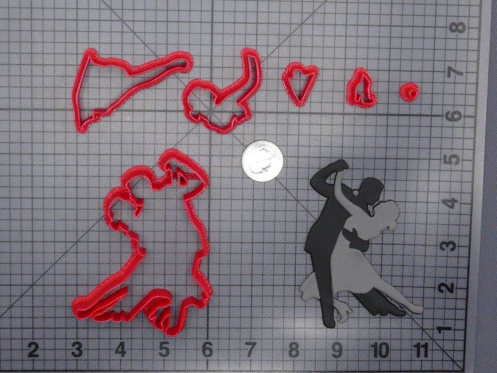 Couple Dancing 266-G526 Cookie Cutter Set