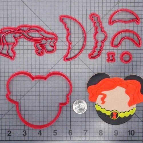 Disney Ears - Black Widow 266-G440 Cookie Cutter Set
