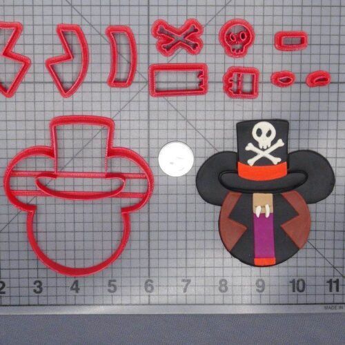 Disney Ears - The Princess and the Frog - Dr Facilier 266-G435 Cookie Cutter Set