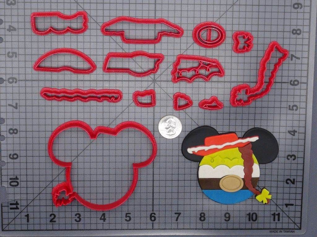 Disney Ears - Toy Story - Jessie 266-G582 Cookie Cutter Set