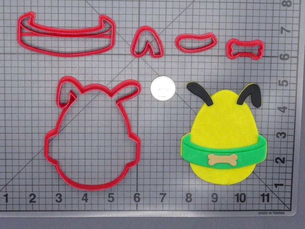 Easter - Pluto Egg 266-G683 Cookie Cutter Set