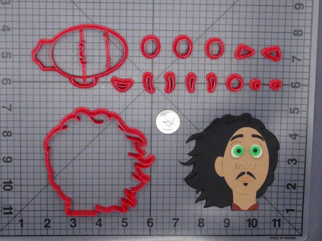 Encanto - Bruno Head 266-G760 Cookie Cutter Set