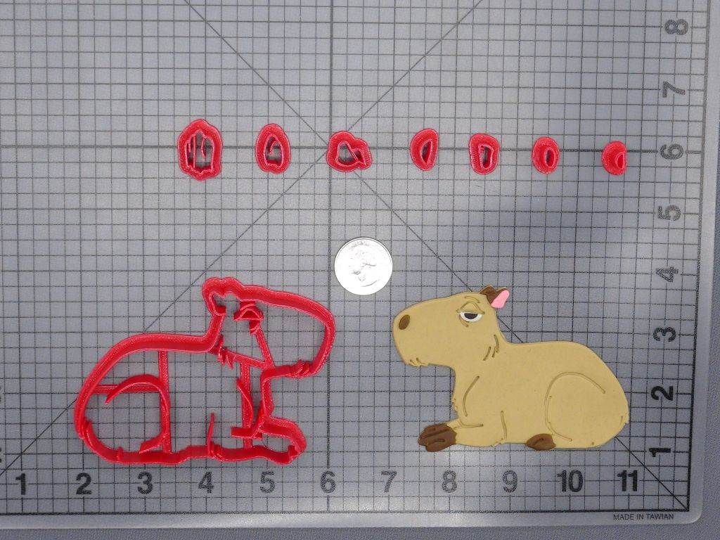 Encanto - Capybara Body 266-G659 Cookie Cutter Set