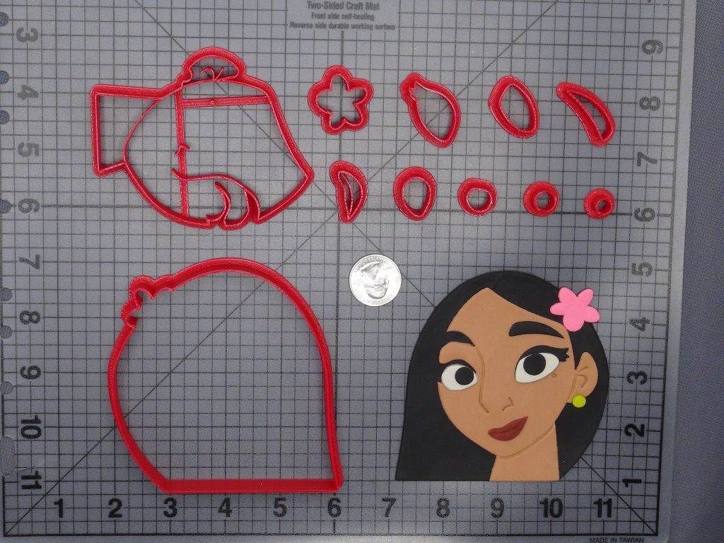 Encanto - Isabella Head 266-G688 Cookie Cutter Set