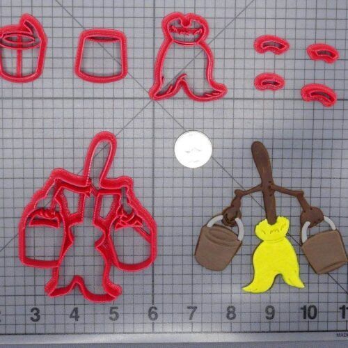 Fantasia - Broom with Buckets 266-G471 Cookie Cutter Set