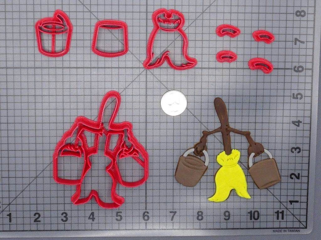 Fantasia - Broom with Buckets 266-G471 Cookie Cutter Set