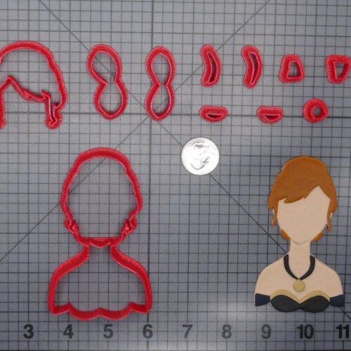 Frozen - Anna 266-G512 Cookie Cutter Set