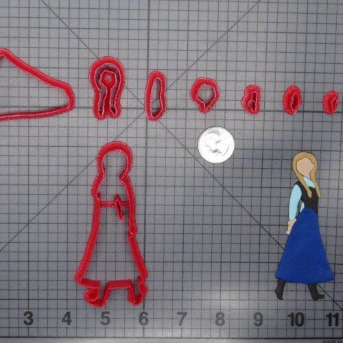 Frozen - Anna Body 266-G479 Cookie Cutter Set