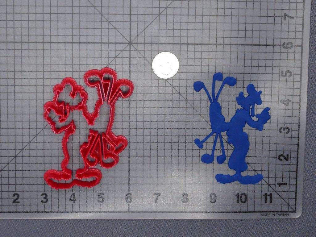 Goofy Golfer Body 266-G466 Cookie Cutter