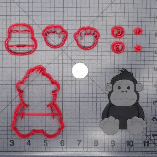 Gorilla Body 266-G368 Cookie Cutter Set
