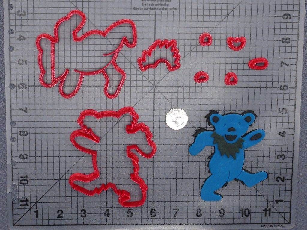 Grateful Dead - Bear 266-G617 Cookie Cutter Set