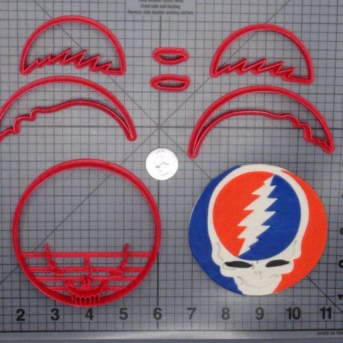 Grateful Dead - Steal Your Face Logo 266-G546 Cookie Cutter Set