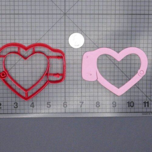 Handcuff Heart 266-G499 Cookie Cutter