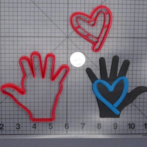 Human Trafficking Awareness Hand 266-G527 Cookie Cutter Set