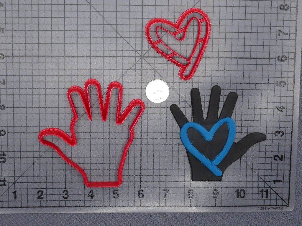 Human Trafficking Awareness Hand 266-G527 Cookie Cutter Set
