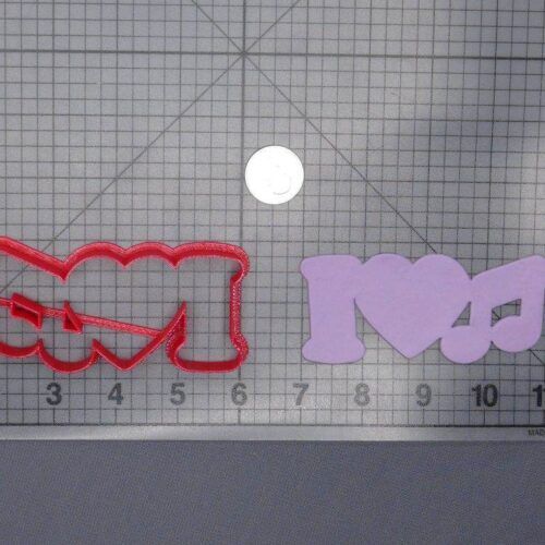 I Love Music 266-G534 Cookie Cutter