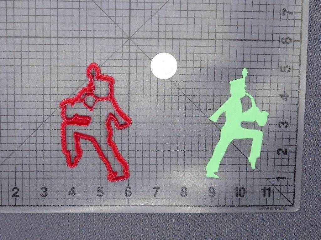 Marching Band Saxophone Player 266-G678 Cookie Cutter