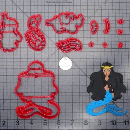 Mermaid 266-G370 Cookie Cutter Set