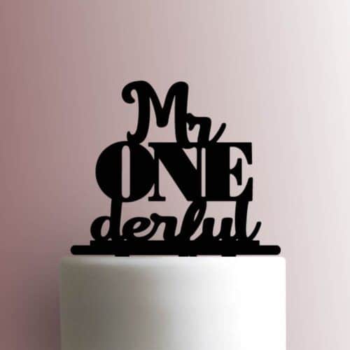 Mr Wonderful 225-A918 Cake Topper