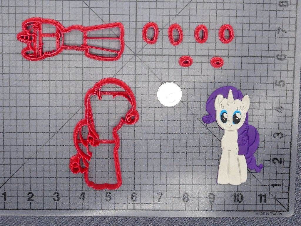 My Little Pony - Rarity Body 266-G339 Cookie Cutter Set