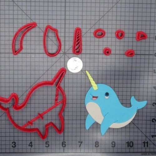 Narwhal 266-G529 Cookie Cutter Set