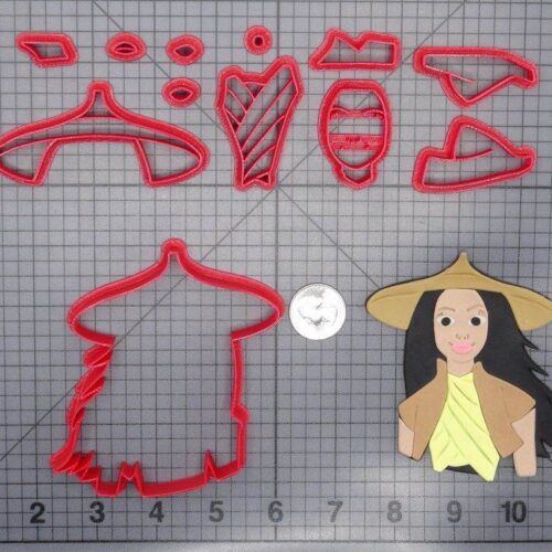 Raya and the Last Dragon - Raya 266-G407 Cookie Cutter Set
