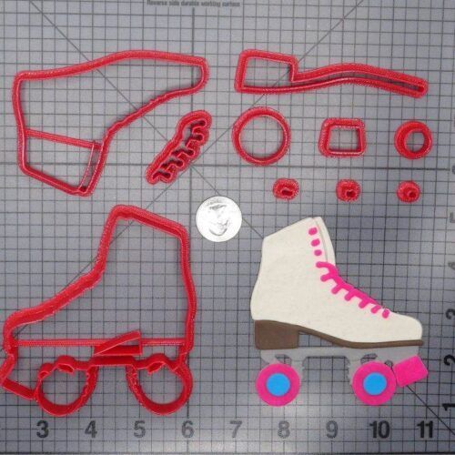 Roller Skate 266-G458 Cookie Cutter Set