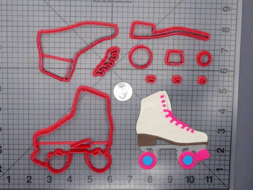 Roller Skate 266-G458 Cookie Cutter Set