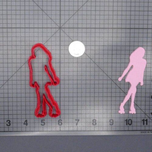 Roller Skater 266-G498 Cookie Cutter Silhouette