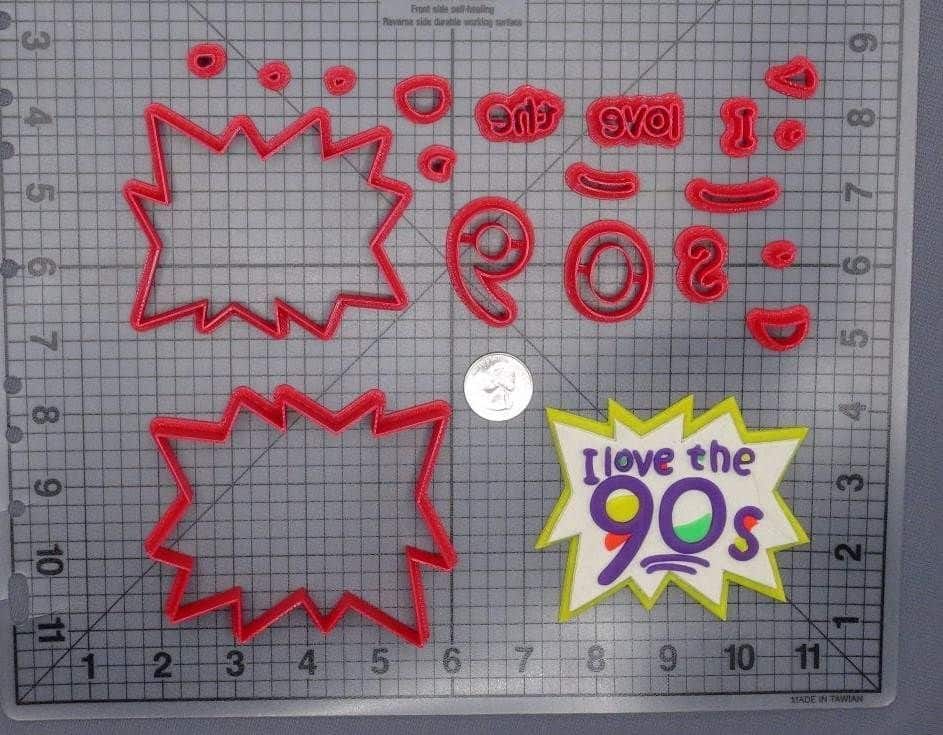 Rugrats - I Love the 90s 266-G553 Cookie Cutter Set