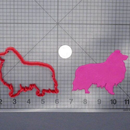 Shetland Sheep Dog Body 266-G395 Cookie Cutter Silhouette