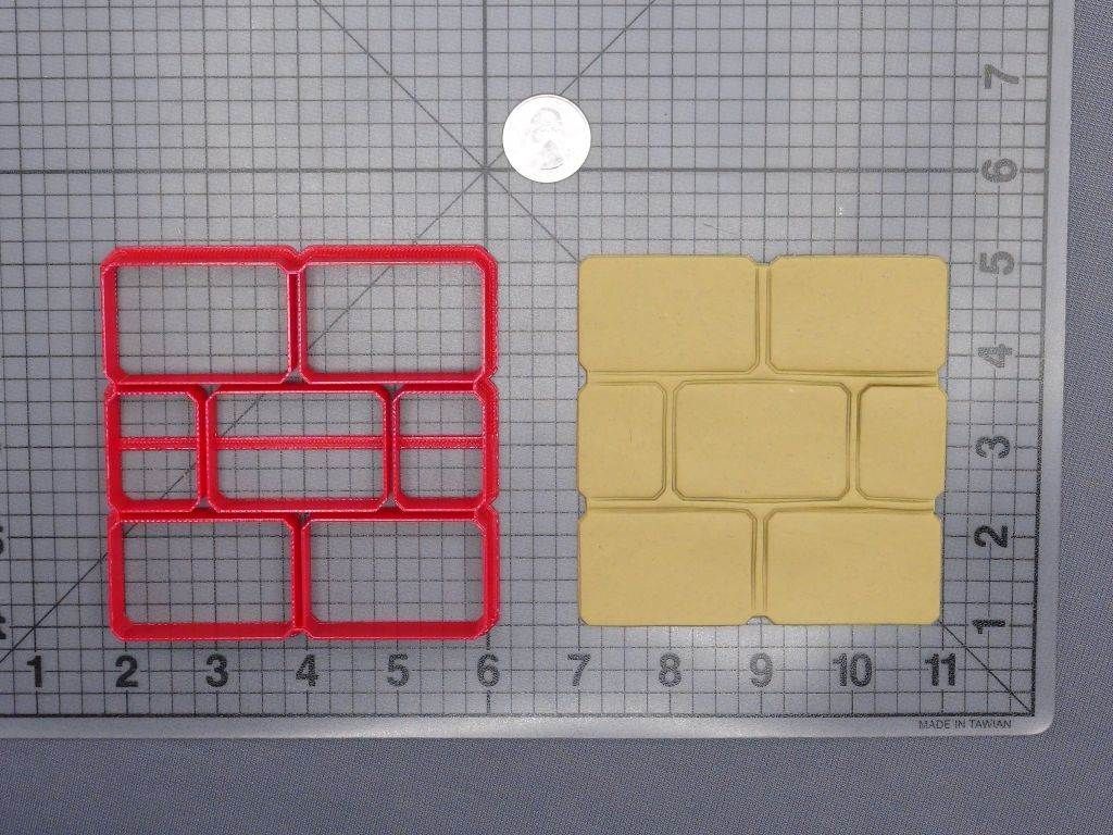Super Mario - Blocks 266-H075 Cookie Cutter