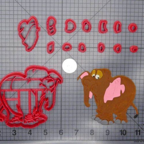 Tarzan - Tantor Elephant 266-G387 Cookie Cutter Set