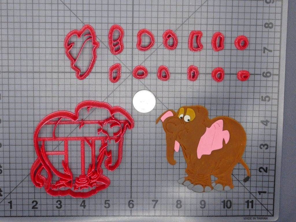 Tarzan - Tantor Elephant 266-G387 Cookie Cutter Set