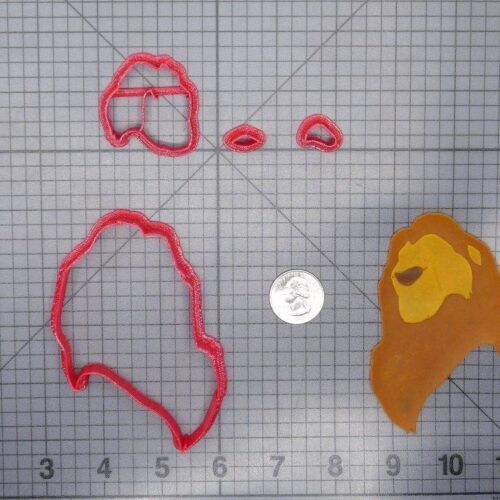 The Lion King - Mufasa Head 266-G383 Cookie Cutter Set