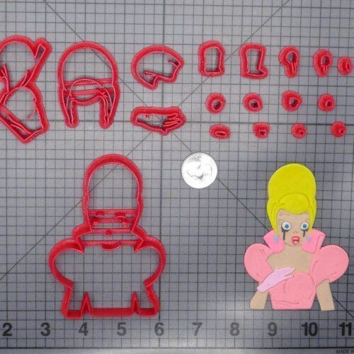 The Princess and the Frog - Charlotte 266-G409 Cookie Cutter Set