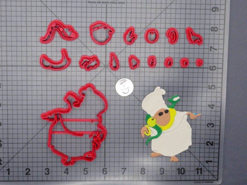 The Princess and the Frog - Mama Odie Body 266-G410 Cookie Cutter Set