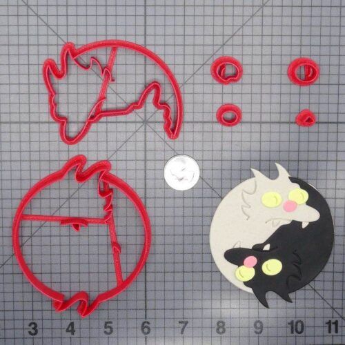 The Simpsons - Cat Yin Yang 266-G388 Cookie Cutter Set