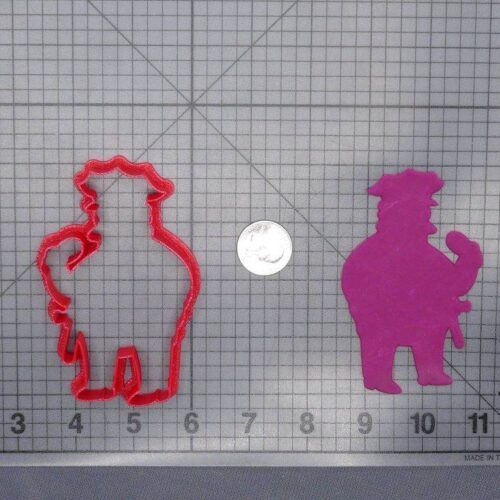 The Simpsons - Chief Wiggum Body 266-G393 Cookie Cutter Silhouette