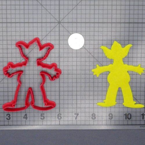 The Simpsons - Krusty the Clown Body 266-G356 Cookie Cutter Silhouette