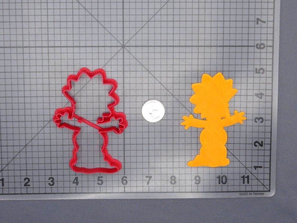 The Simpsons - Maggie Body 266-G392 Cookie Cutter Silhouette