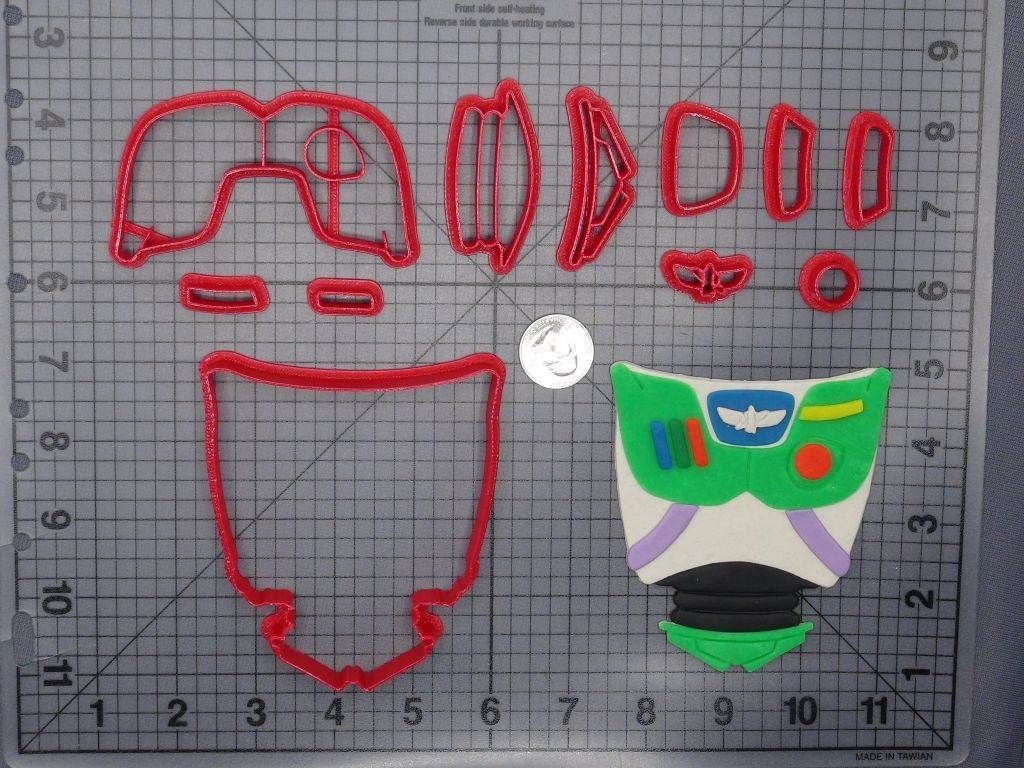 Toy Story - Buzz Lightyear Suit 266-G507 Cookie Cutter Set