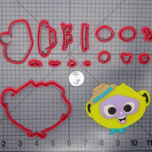 Vivo Kinkajou Head 266-G692 Cookie Cutter Set